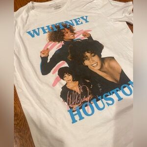 Pre Owned Whitney Houston T Shirt Women’s Large